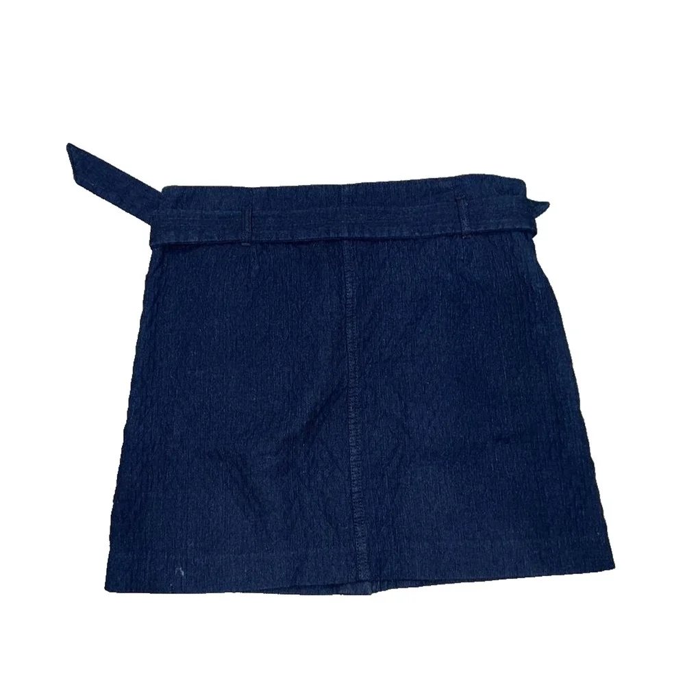 Rag & Bone Esmond Skirt mini Y2K preppy Indigo Sz 2 A005625